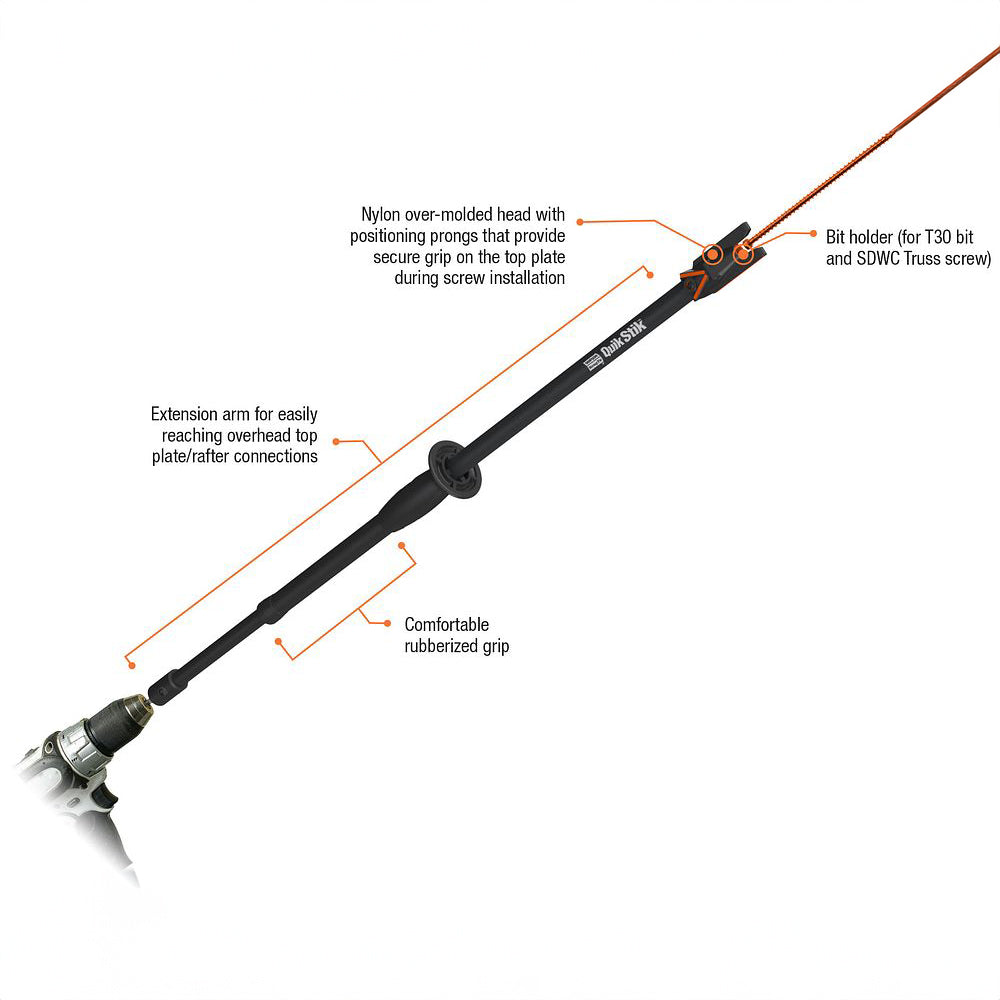 Take note of the features of the Simpson Quik Stik