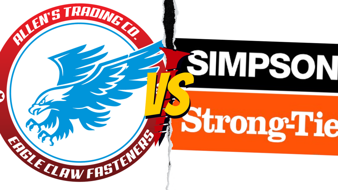 Comparing the Best Deck Screw Brands: Eagle Claw & Simpson Strong-Tie