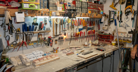 DIY Nail, Screw, Drill Bit, and Power Drill Storage Organizer