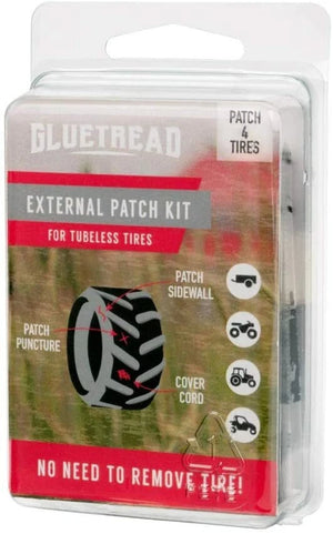 External Sidewall Repair Patch Kit for Tubeless Tires
