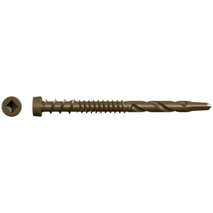 Simpson Strong-Tie coated composite to steel deck screw | Brown
